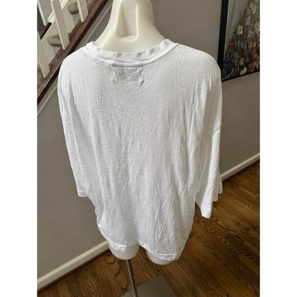 SPRWMN Oversized Boxy T-Shirt White Size Large - Picture 3 of 3